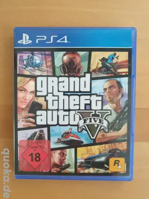 PS4 Spiel - GTA V, Grand theft Auto V