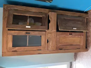 Vitrine Yoga Sheesham Holz