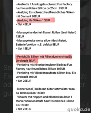 Sextoys Sexspielzeug Eis.de Amorelie unbenutzt oder gut desinfiziert Bild 5