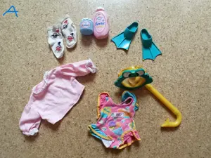 Baby Born Zapf Creation Bekleidung Zubehör Outfits Lätzchen Puppe