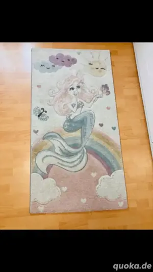 Kinderteppich Meerjungfrau Disney Arielle Teppich 80 x 150