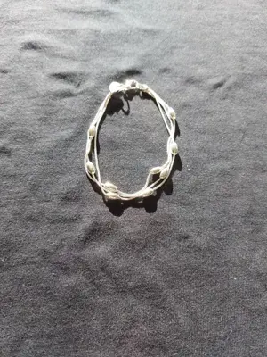 Zweiteiliges Schmuckset: Silberkette + Silberarmband Bild 5