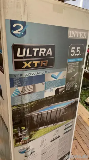 Intex Pool 5,5 x 2,7 x 1,32 m inkl. Zubehör