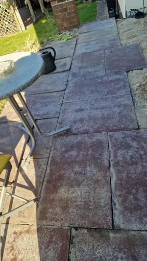zu Verschenken Waschbetonplatten und Steine