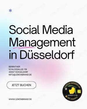  Social Media Management Düsseldorf Benrath   Sichtbar. Stark. Strategisch.