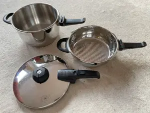 Schnellkochtopf Set Fissler, neuwertig