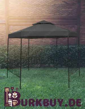 Gartenpavillon   Gartenzelt aus pulverbeschichteten Stahl (Verschiedene Farben)