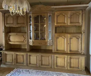 Wohnzimmerschrank Eiche Massiv
