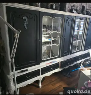 shabby chic Schrank, Vitrine