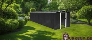 Gerätehaus   Gartenhaus 257x580x181cm (Verschiedene Farben)