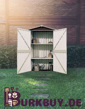 Geräteschrank aus verzinktem Stahl (Verschiedene Farben)