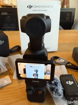 OSMO POCKET 3 4K 120fps 3-Axis Gimbal Stabilizer Full-Pixel Action Camera