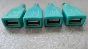 4 Stück Adapter PS 2- Stecker auf USB Bild 4
