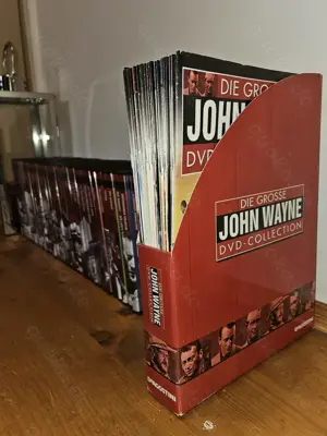 TOP! Die große JOHN WAYNE DVD-Collection Sammlung 44 DVD s mit Begleitheften!  Bild 2
