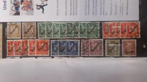 Dienstmarken Deutsches Reich 1924 gestempelt