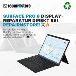 Surface Pro 8 Display Reparatur in Weil am Rhein, Lörrach und Basel Region