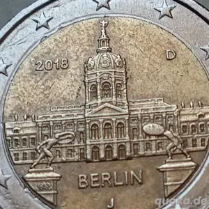 2 euro  2018 j Berlin deutschland 
