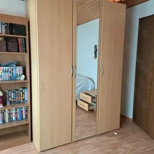 2 x Kleiderschränke Buche