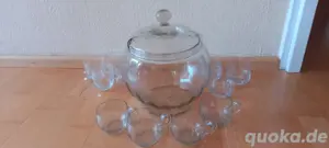 Bowle Set mit 11 Gläser