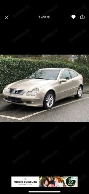 Mercedes-Benz C 200 Kompressor Sportcoupe