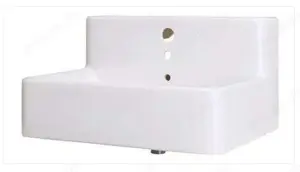 IKEA  NN Design 70er Jahre Waschtisch Waschbecken 60 x 45 cm weiß - guter Zustand Bild 3