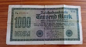 Banknote - 1000 Reichsmark