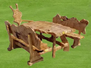 Topolial Gartenmöbel aus Holz AB WERK Bild 8