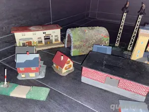 Modelleisenbahn Häuser aus 80er jahren