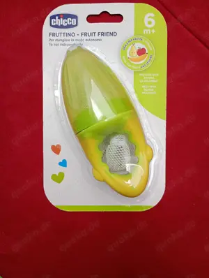 NEU - Fruchtsauger, Chicco Fruit Friend Obst und Gemüse 6m+