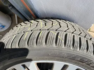 4 MB Vielspeichenräder mit Hankook Winterreifen