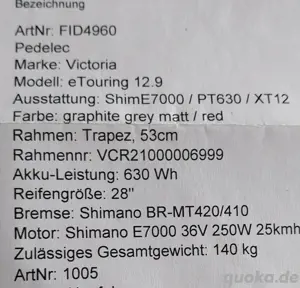 touring e fahrrad Bild 5