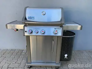 Weber Gasgrill SPIRIT S-330 Premium GBS, Edelstahl + Cover