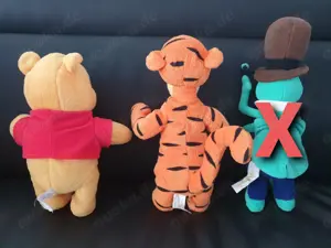 Winnie Puuh, Tigger Stofftier, Plüschtier, Kuscheltier  Bild 2