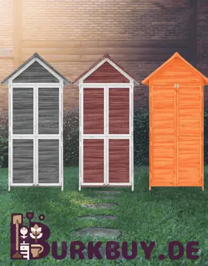 Geräteschrank aus massivem Kiefernholz (Verschiedene Farben)