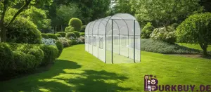 Gewächshaus aus PVC 160x400x190cm 
