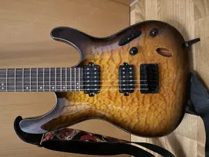 Ibanez S621QM-DEB E-Gitarre neuwertig