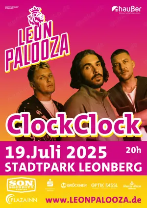 Leonpalooza Festival mit ClockClock am 19.07.25 Leonpalooza Festival vom 16. - 20.07.2025 Open-Air i