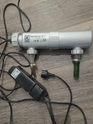Aqua Crystal JBL UVC Wasserklärer 18W Teich Meerwasser Aquarium