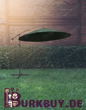 Ampelschirm aus Aluminium 3m Durchmesser (Verschiedene Farben)