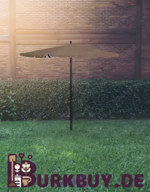 Sonnenschirm höhenverstellbar 210x140cm (Verschiedene Farben)