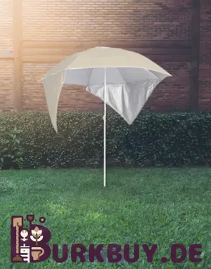 Strandschirm mit Seitenwänden (Verschiedene Farben)