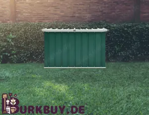 Gartenbox aus verzinktem Stahl 109x67x65cm (Verschiedene Farben)