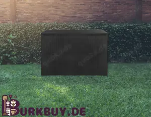 Gartenbox aus Poly Rattan 150x100x100cm (Verschiedene Farben)