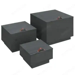 3 Teiliges Gartenbox-Set aus massiven Kiefernholz (Verschiedene Farben) Bild 7