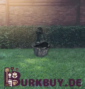 Gartenbrunnen mit Pumpe aus Polypropylen