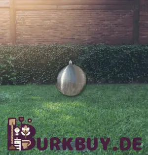 Garten-Springbrunnen aus Edelstahl mit LEDs (Verschiedene Größen)