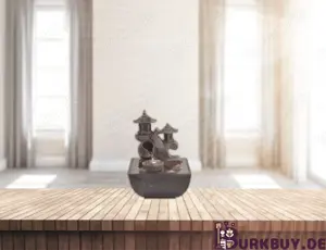 Zimmerbrunnen mit LED 