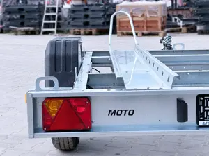 Temared Motorradanhänger MOTO 2 750 KG mit Kippdeischel für Zweirad Motorradtransportanhänger Bild 7