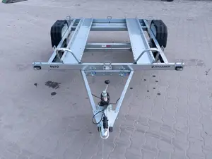 Temared Motorradanhänger MOTO 2 750 KG mit Kippdeischel für Zweirad Motorradtransportanhänger Bild 1