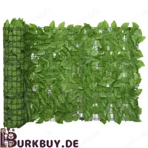 Sichtschutz   Balkonsichtschutz mit grünen Blätter (Verschiedene Größen)